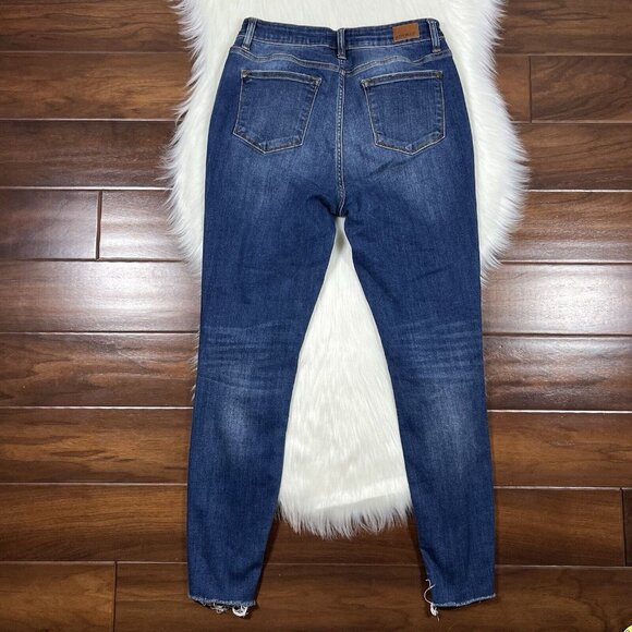 Judy Blue Women's Size 9 / 29 Leopard Patch Skinny Fit Denim Jeans‎ - Picture 8 of 10